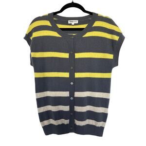 TseSAY Cashmere Cap Sleeve Cardigan, M